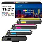 GPC IMAGE TN247 TN243 Cartouches de Toner 4 Pack Remplaçant Brother Compatible pour DCP-L3550CDW MFC-L3750CDW MFC-L3770CDW HL-L3210CW