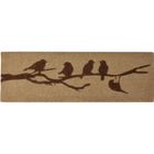 Esschert Design tapis de porte 40 x 120 cm fibre de coco/PVC marron clair