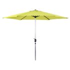 HABITAT ET JARDIN Parasol jardin droit Alu "Sol" - Rond - Ø 3m - Vert