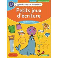 Petits jeux d'écriture 3e maternelle, maternelle grande section 5-6 ans. Edition 2019