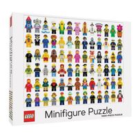 Puzzle 1000 pièces - Galison - Mini figurines LEGO® - Dessins animés et BD - Adulte - 12 ans