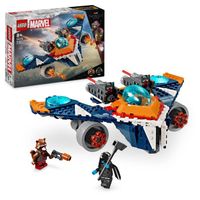 LEGO® 76278 Marvel Le Vaisseau Spatial de Rocket contre Ronan, Jouet sur Les Gardiens de la Galaxie, Vaisseau et Minifigurines