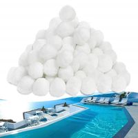 Balles filtrantes pour piscine - NAIZY - Remplace 25 kg de sable filtrant pour filtre - Polyéthylène recyclable