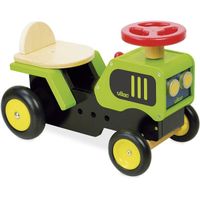 Porteur Tracteur pour enfant en bois - VILAC - 4 roues - Vert - 18 mois