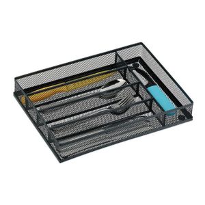 Range Couverts en Bambou Naturel - Organiseur pour Tiroir de Range Couverts en Bambou Naturel - Organiseur pour Tiroir de