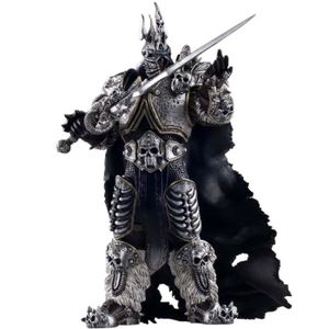 FIGURINE - PERSONNAGE Figurine World of Warcraft roi Liche Fléau Ner'zhul chaman des Orcs armées de Morts-vivants jeux vidéo personnage Figure jouet
