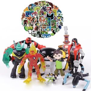 Figurine Ben 10 - Véhicule Monstre à Roulette Articulé Grand Format (20x11 Cm)
