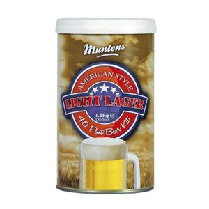 KIT DE BRASSAGE BIERE - COFFRET DE BRASSAGE BIERE Kit de bière Muntons Premium : American Light