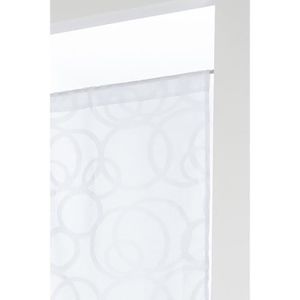 Best Interior Paire de vitrages Horizon 2x60x120cm Framboise