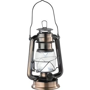 LAMPE - LANTERNE Lanterne LED style Tempête - Mixte - Marron - 12 W