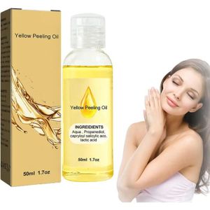GOMMAGE CORPS Natural Spots Whitening Yellow Peeling Oil - Peeling Oil,  Whitening Yellow Peeling Oil, Super Strength Yellow Peeling Solution for 