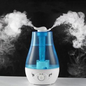 HUMIDIFICATEUR ÉLECT. Double Buse Humidificateur d'Air 3 LLED Lumière Ul