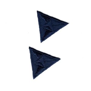 X 1 écusson-patch-transfert thermocollant tete de lion ton bleu 22 x 21,5  cm - Un grand marché