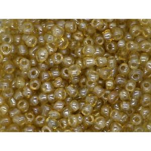 fabrication de bijoux 50 g Environ 2 mm 11//0 Verre Seed Perles vert transparent