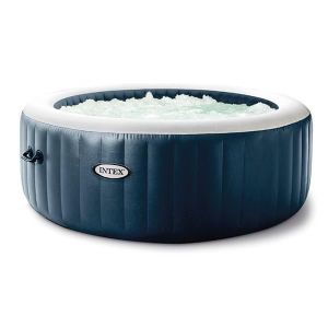 SPA COMPLET - KIT SPA Spa gonflable INTEX - Blue Navy - 216 x 71 cm - 6 places - Rond - 28432EX