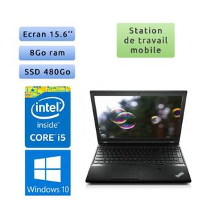 ORDINATEUR PORTABLE Lenovo ThinkPad L540 - Windows 10 - i5 8Go 480Go S