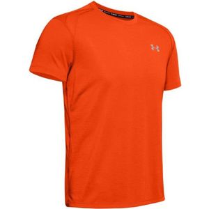 T-SHIRT T-shirt Orange Homme Under Armour Streaker 2.0