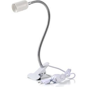 LAMPE A POSER Base de Lampe LED E27, Lampe de Table à LED Base de Support de Lampe à Col de Cygne de 400mm, Port Fileté E27 avec Rotation de 3360