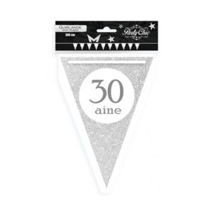 Guirlande Fanion Dore Ans Cdiscount Maison
