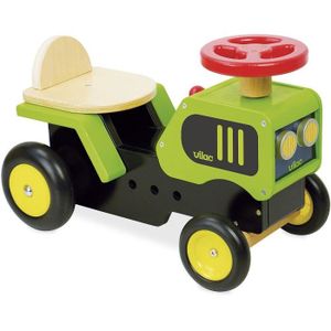 VEHICULE PORTEUR Porteur Tracteur pour enfant en bois - VILAC - 4 roues - Vert - 18 mois