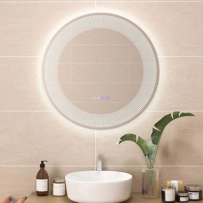 RELAX4LIFE Miroir Salle De Bain LED 80x50 Cm Ovale Anti-Buée - 3 Couleurs Luminosité Réglable, IP54 Tactile