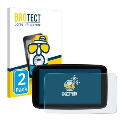 2X Film Protecteur D'Écran Bruni Pour TomTom GO 1005 Live - Cristal Clair Anti-Rayures