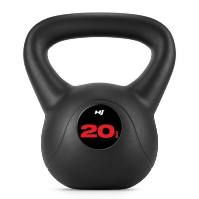 VEVOR Kettlebell Réglable avec 7 Niveaux de Poids 2/5/8/11/14/17/20 kg, Poids de Musculation avec Poignée en Aluminium Moulé sous Pression et Matériau ABS, pour Entraînement de Préhension Fitness