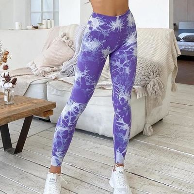 Neteson Legging Sport Femme Anti Cellulite Collants Course Leggings Push Up Taille Haute Opaque Sans Couture Pantalon Compression Butt Lift Yoga Pants Gym Running
