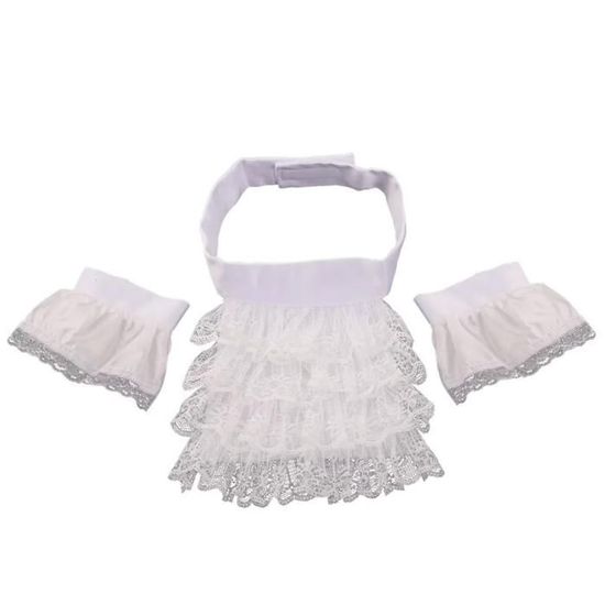 BMIDRUT Nappes vintage carrées en dentelle au crochet pour décoration de table de mariage, maison et fête Beige
