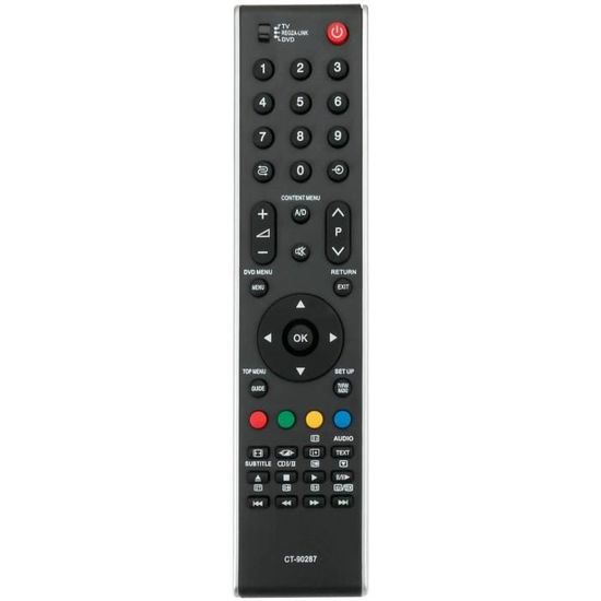 Télécommande Neuve Toshiba Pour TV - Modèle CT-90287, Compatible Avec Plusieurs TV Toshiba