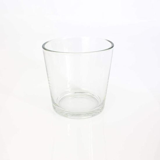 Bobèche En Verre Pour Bougies - InnaGlas Turibio - Diamètre 6,8cm - Transparent - Attrape-Gouttes