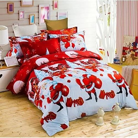 Couettes réversibles Couvre-lit King Size 220x240CM Couette Literie Matelassée 3 pièces Anti-Rides Doux Plaid Couvre-lit avec 2 taies d/'oreiller 50x75CM Bleu Marine