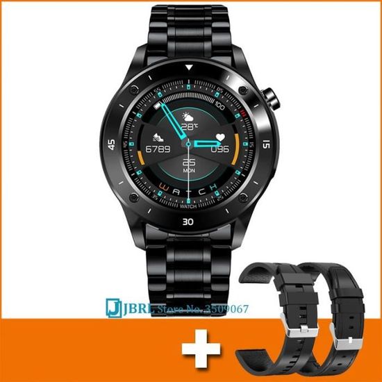 Montre Chronographe Rolex Daytona En Acier Avec Cadran Noir Et Carte De Service 116520 Pour Hommes