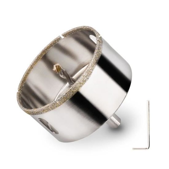 Foret À Verre De 28 Mm Avec Foret De Centrage, Carotteuse Diamant Pour — free download
