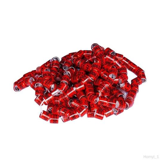 Anneaux De Jambe Pour Volaille - 300 Pièces, 16 Mm, 6 Couleurs - Pour Poules, Pigeons, Canards, Cailles - 4