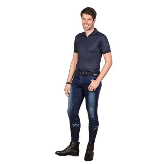 Harry's Horse Pantalon D'équitation Elite Full Grip Enfant Blanc - Equestre Gierman