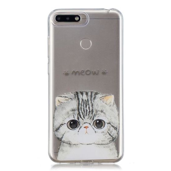 3 Coques Gel Pour Huawei Y6 2018 - Fantaisie - Novago