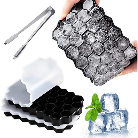 Witice Lot De 2 Grands Bacs à Glaçons En Silicone Pour Whisky