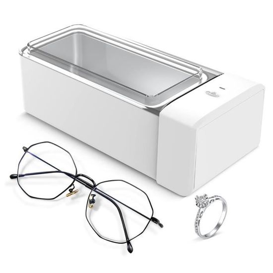Nettoyeur à Ultrasons 600ml - Pour Bijoux, Lunettes, Couteaux - Neuf Avec étiquettes