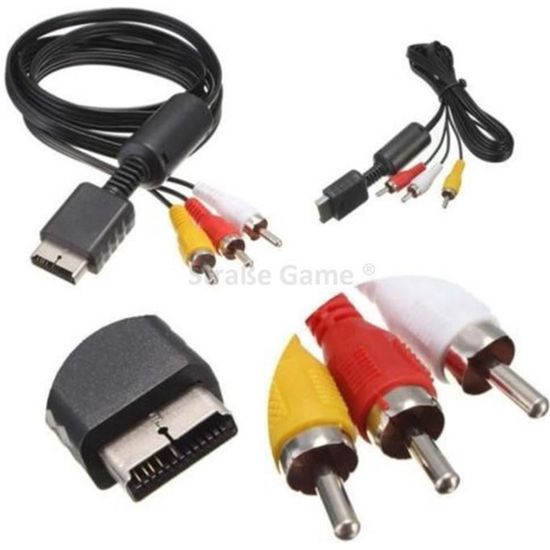 Cable Rca De Playstation Ps1 Ps2 Ps3 100% Original | Cuotas sin interés