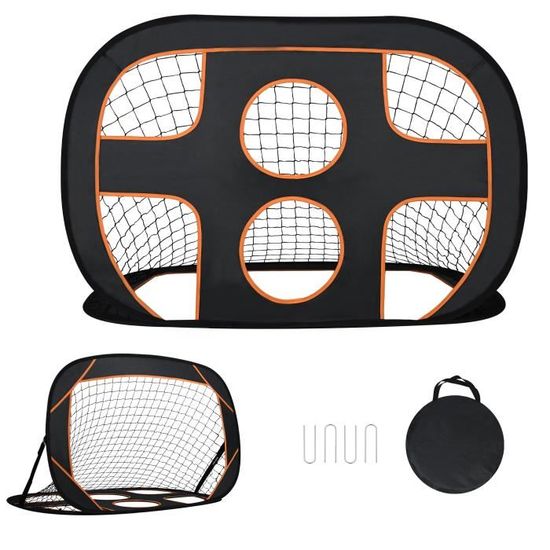 Cage De Football Pop-up Pour Enfants - But Portable 82x48x48 Cm Avec Sac De Transport, Pour Intérieur Et Extérieur