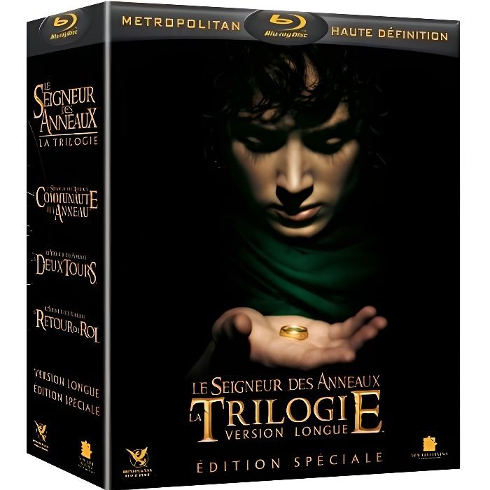 Le Seigneur Des Anneaux Version Extra Longue Blu-Ray Coffret Le Seigneur des Anneaux - La trilogie - Version Longue