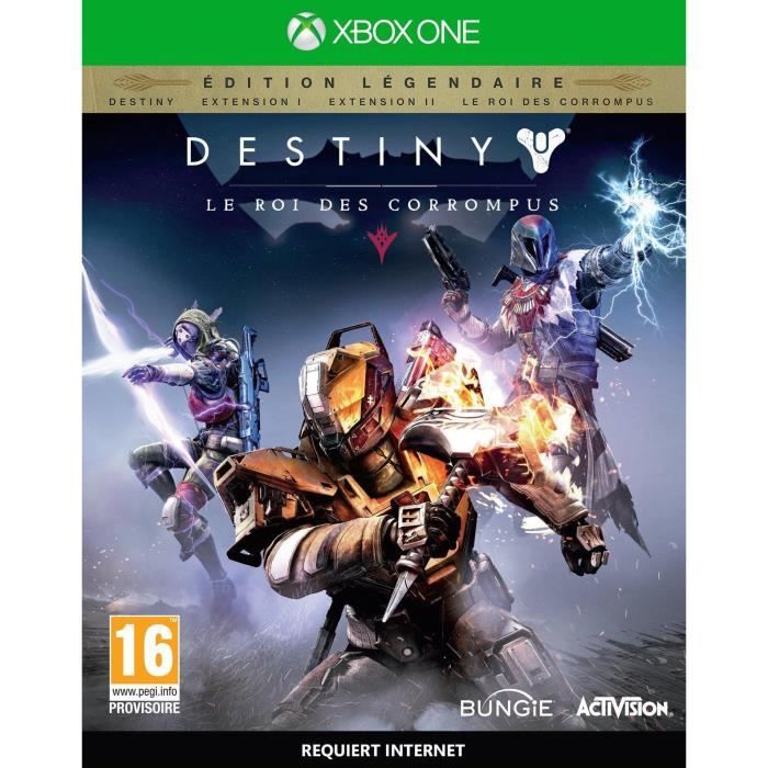 Destiny : le Roi des Corrompus Edition Légendaire Jeu Xbox One