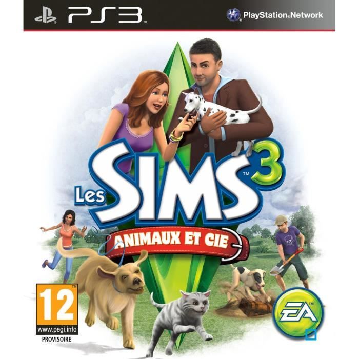 LES SIMS 3 ANIMAUX ET COMPAGNIE / Jeu PS3