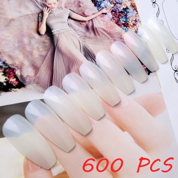 Kit faux ongles Forme Faux ongles Conseils Cercueil Long Short Ballerina ongles longs Stiletto Nails 349