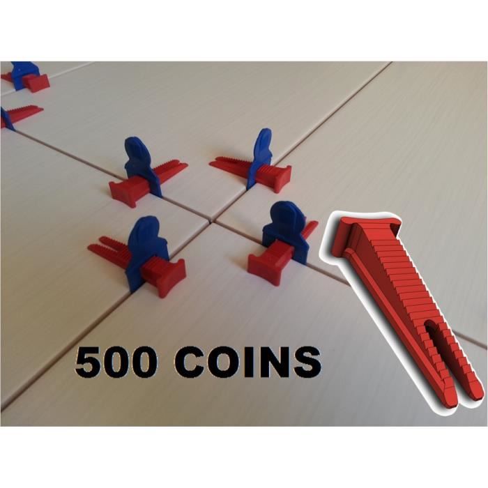 CROISILLONS AUTO NIVELANT CARRELAGE 500 COINS