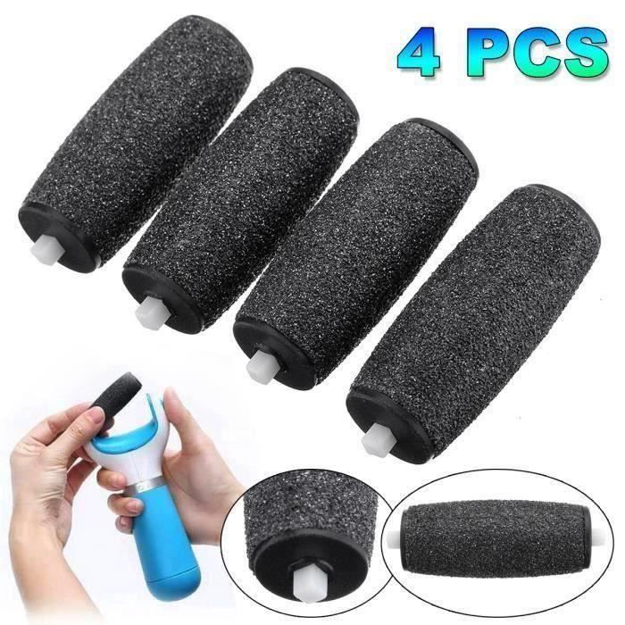 4 Pcs soins des Pieds outil rouleau Têtes pédicure dur rouleau de Tête pour scholls taille Meg35939