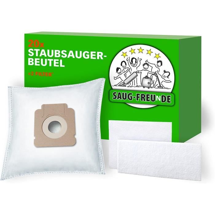 20 Sacs d'aspirateur + 2 Filtre pour Hoover Freespace TF 4100.4199
