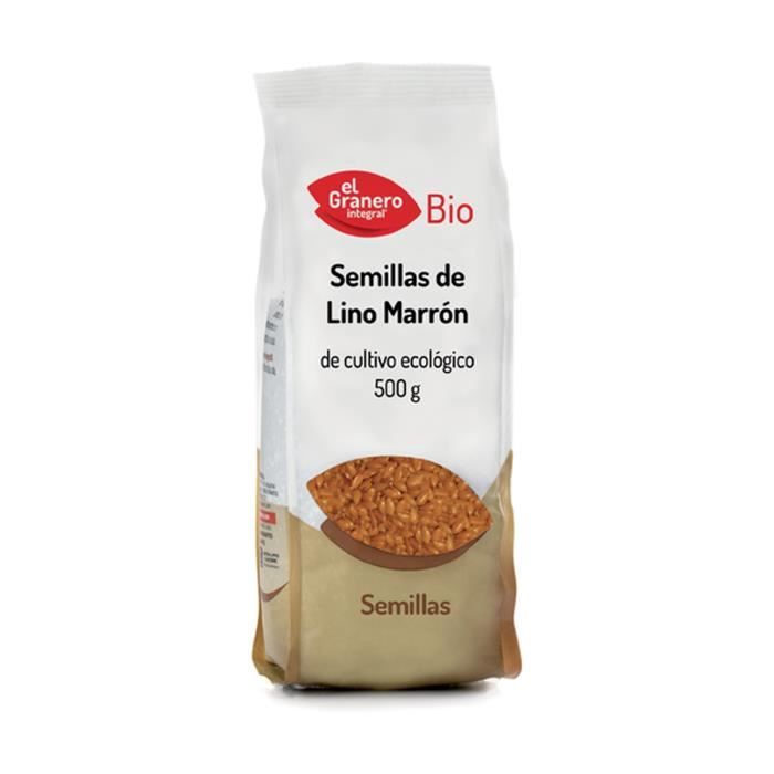 EL GRANERO INTEGRAL - Graines de lin brun bio 500 g