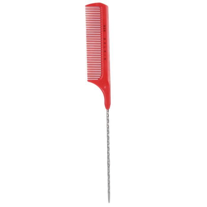 VGEBY Peigne pilet Peigne à Cheveux en Surbrillance Peigne à Queue de Rat Pilet en Spirale Peigne de Coiffure pour Maison